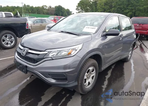 2016 Honda Cr-V Lx из США, поврежденный, VIN 5J6RM4H35GL007367